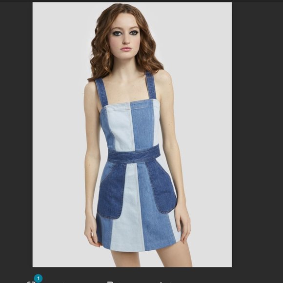 Alice + Olivia Dresses & Skirts - ALICE + OLIVIA Colorblock Pattern Mini Dress